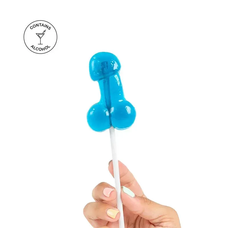 Piruleta de Pene Sabor Gin Tonic con Alcohol – Juegos Comestibles