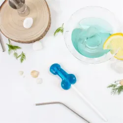 Piruleta de Pene Sabor Gin Tonic con Alcohol