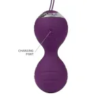 Bolas Kegel con Vibración con Control Remorto Cannes Purpura