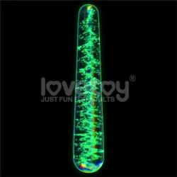 Dildo de Cristal que Brilla en la Oscuridad Dark Twilight Slim Fantasy