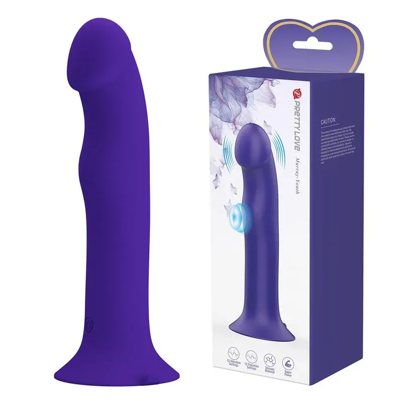 Murray Youth Dildo con Vibración y Pulsación – Vibradores