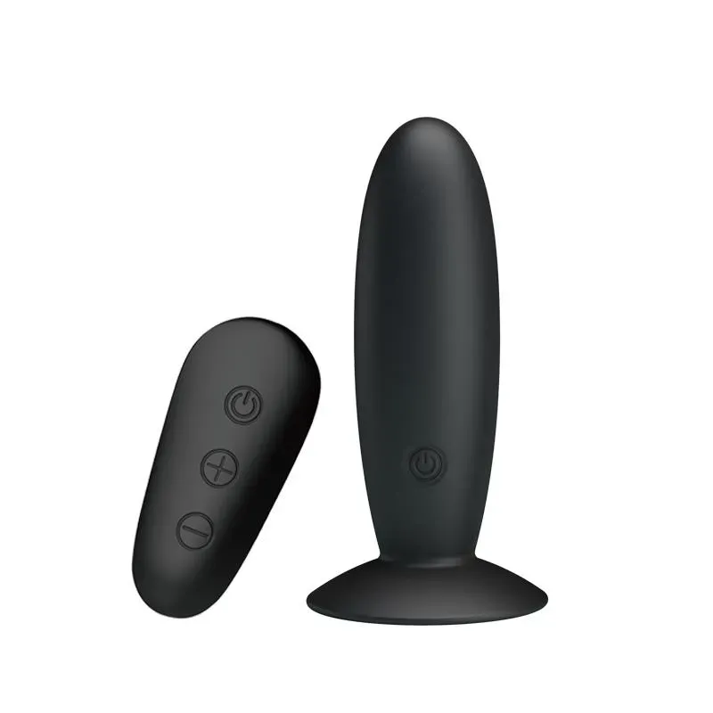 Mr. Play Plug Anal con Vibración y Control Remoto USB – Anal