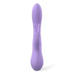 Lindsay Vibrador con Cadena Anal Silicona Líquida Unibody Flexible 2 Motores