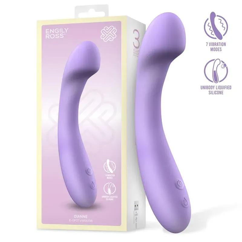 Dianne Vibrador Silicona Líquida Unibody Punto G Flexible USB – Vibradores