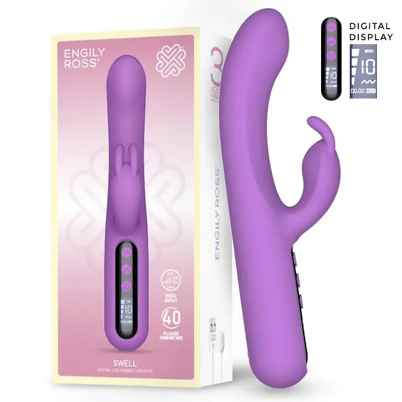 Swell Vibrador con Pantalla Digital y Gran Potencia – Vibradores