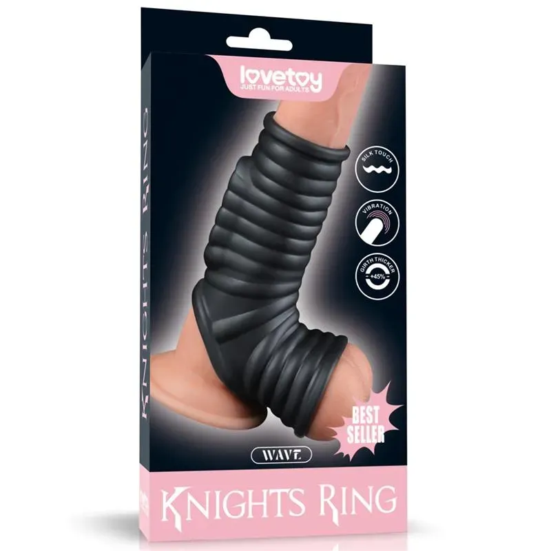 Anillo Vibrador para Pene y Escroto Wave Knights – Anillos Pene
