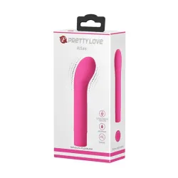 Vibrador Atlas Silicona Rosa