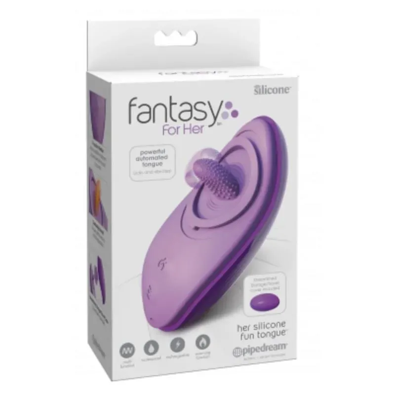Fantasy For Her - Her Silicone Fun Tongue – Estimuladores