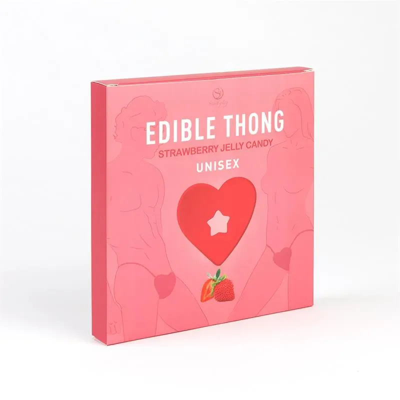 Tanga Comestible Unisex Fresa – Juegos Comestibles
