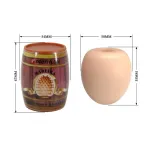 Masturbador Manual Madeira Barrel