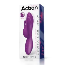 No. Eleven Vibrador con Conejito, Punto G y Fución de Pulsación USB Margnético Silicona