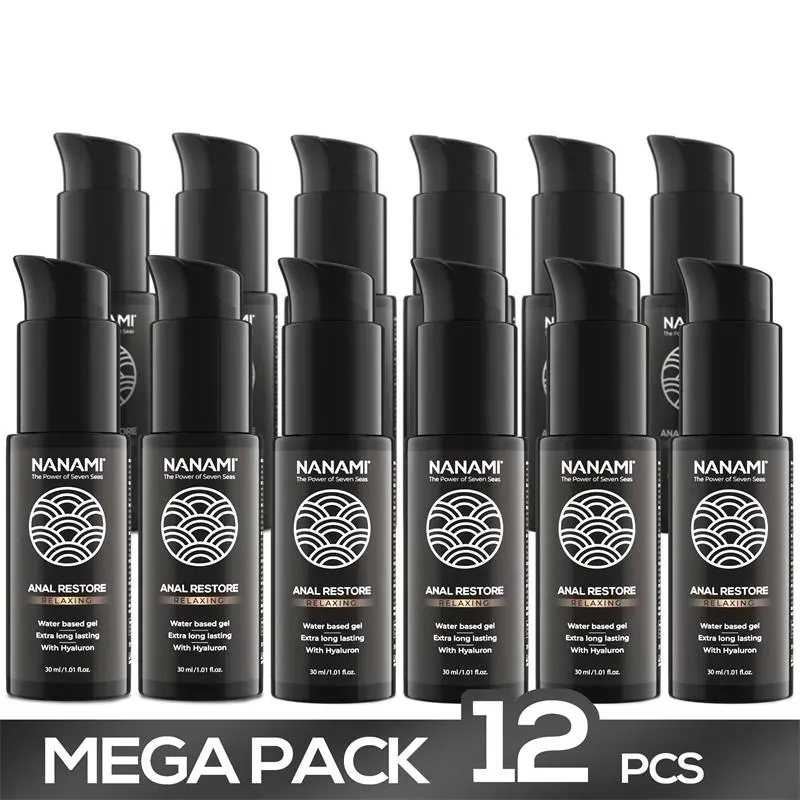 Pack 12 Gel Lubricante a Base de Agua Anal Restore 30ml – Packs