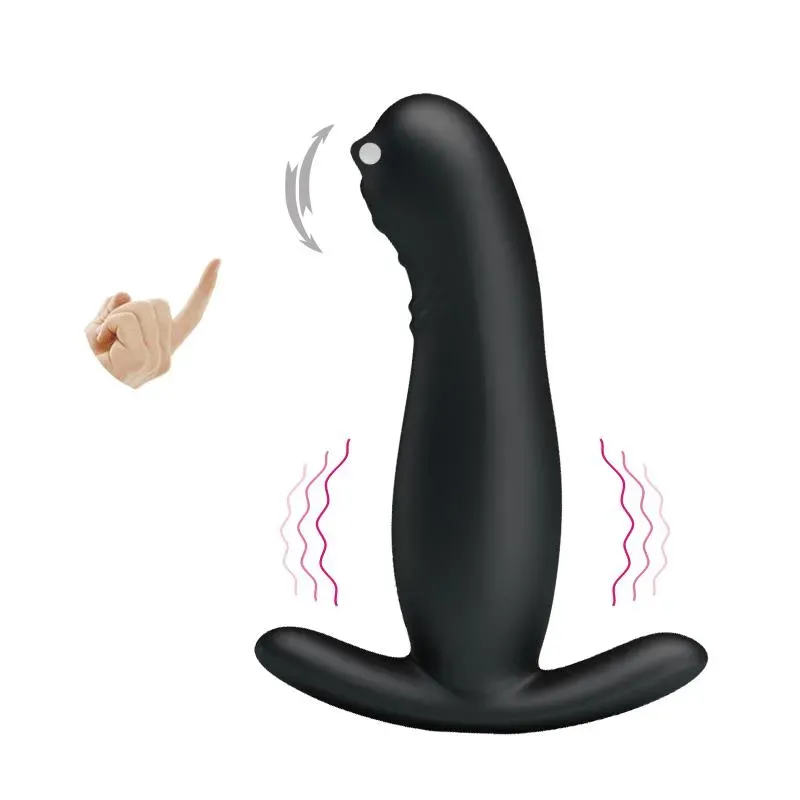 Masajeador Prostático con Vibración y Finger – Anal