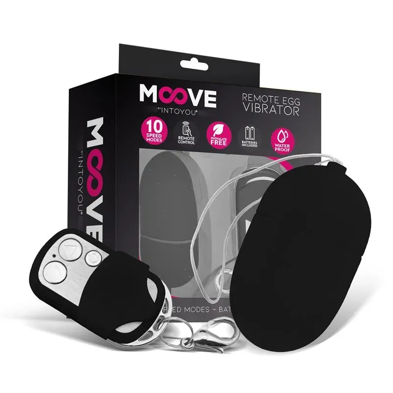 Huevo Vibrador con Control Remoto Tamaño Mediano Negro – Huevos Vibradores