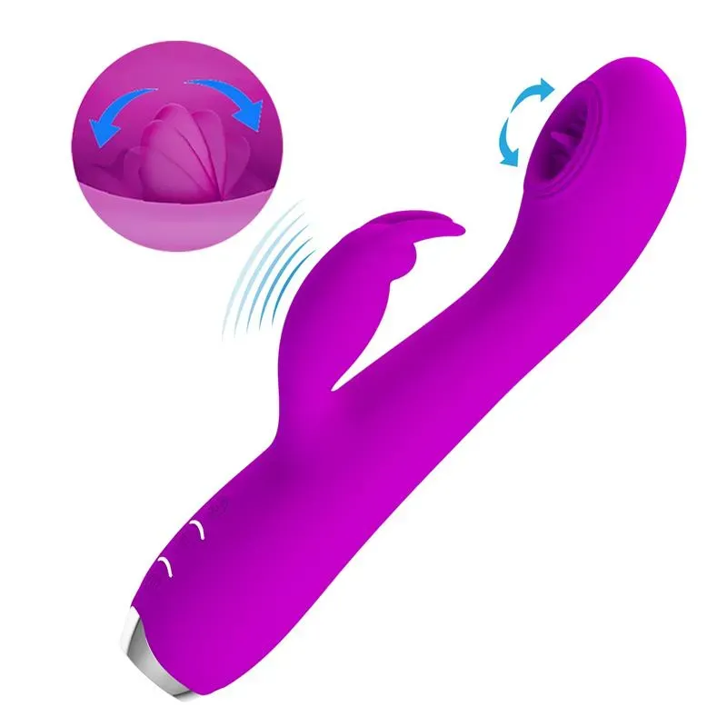 Rachel Vibrador con Lengua y Movimiento – Vibradores