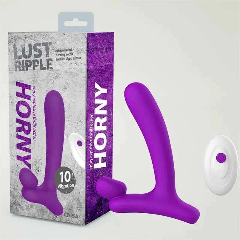 Horny Hunter Plug Anal con Vibración y Control Remoto Silicona Líquida USB – Anal