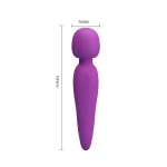 Meredith Masajeador USB Violeta