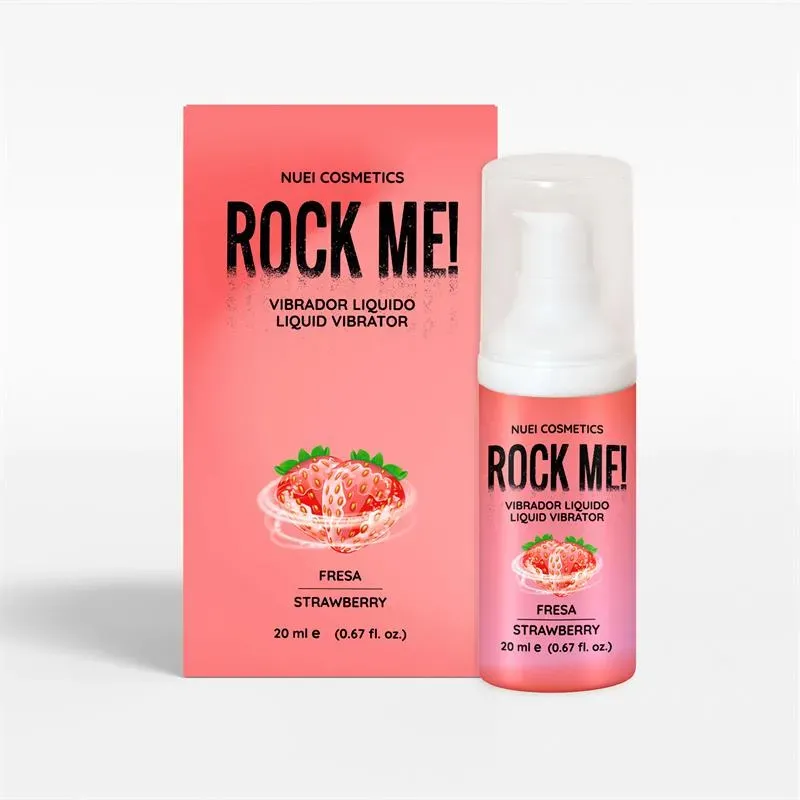 Rock Me! Vibrador Líquido Fresa 20 ml – Potenciadores