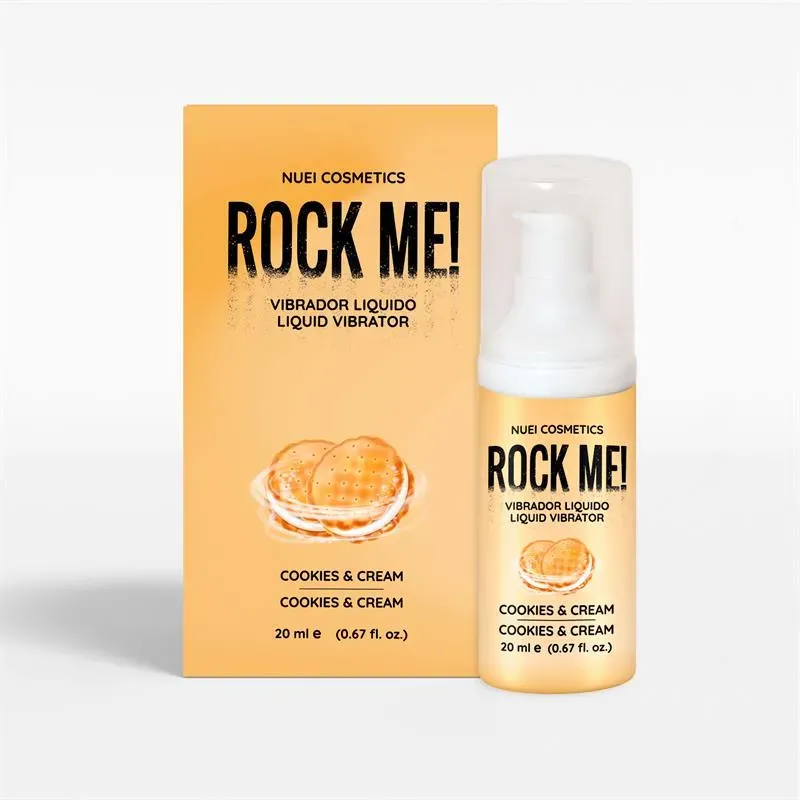 Rock Me! Vibrador Liquido Cookies and Cream 20 ml – Potenciadores
