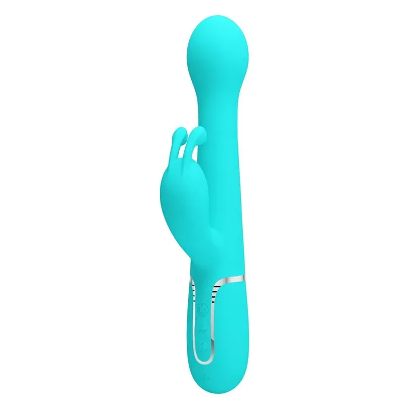 Vibrador con Thrusting y Bolas Rotatorias Dejon Azul – Vibradores