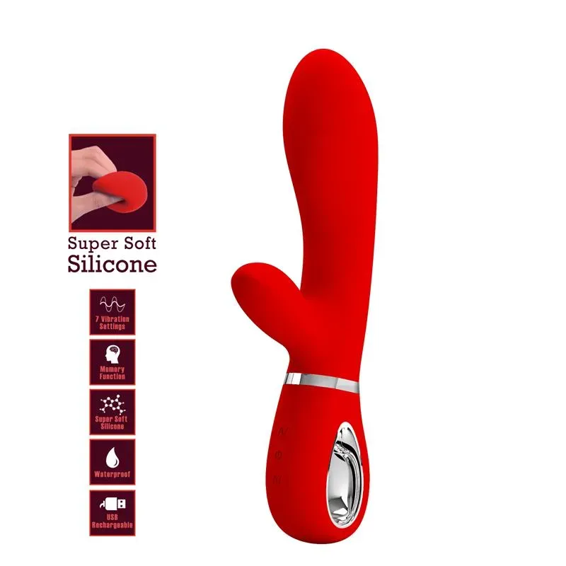 Thomas Vibrador Punto-G Rojo – Vibradores