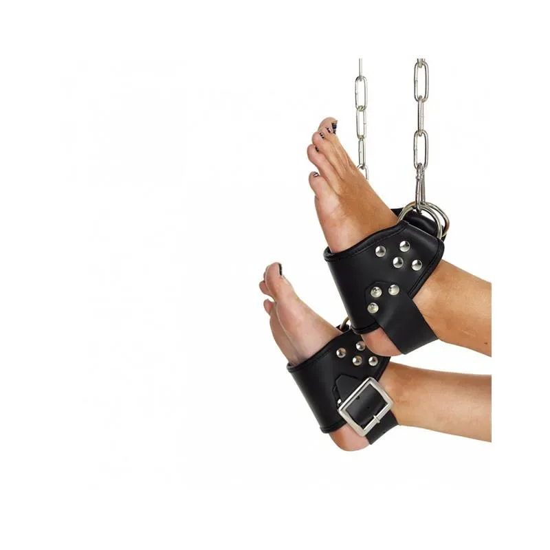 Esposas Cuero para Pies Colgantes – BDSM/Accesorios