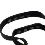 Bozal de Perro de Neopreno Desmontable Ajustable Negro