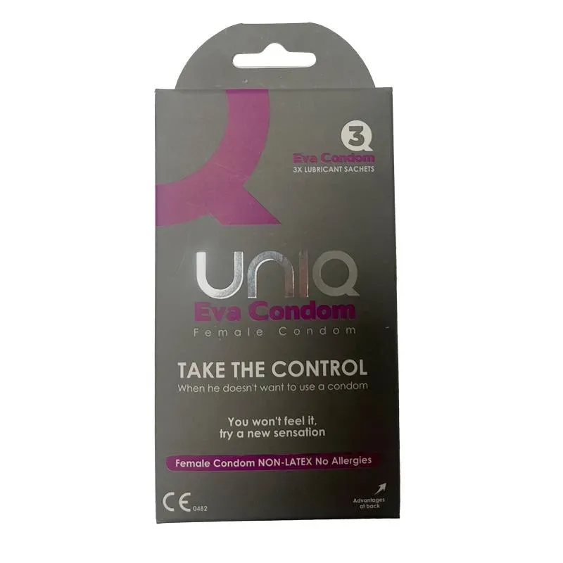 Eva Female Preservativos Femeninos sin Látex 3 Unidades – Sin Latex