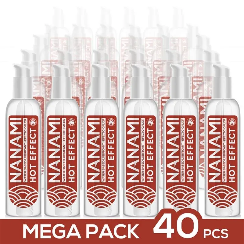 Pack de 40 Lubricante Base Agua Efecto Calor 150 ml – Packs