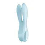 Vibrador Threesome 1 Light Azul