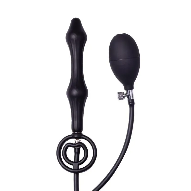 Plug Anal Inflable con Doble Bomba – Anal
