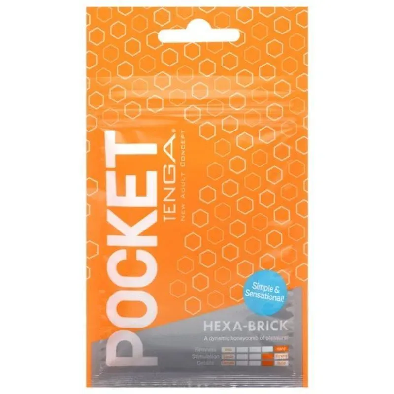 Masturbador Pocket Hexa-Brick – Masturbadores Ella