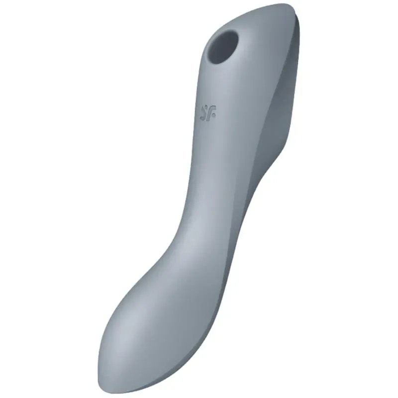 Curvy Trinity 3 Vibrador y Succionador Triple Estimulación Bluegray – Estimuladores