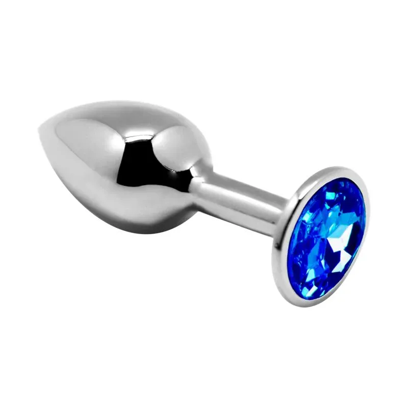 Plug Anal con Joya Azul Talla L – Anal