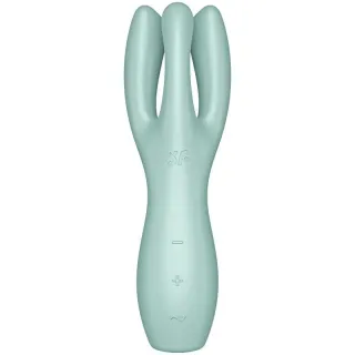Threesome 3 Lay-on Vibrador 3 Motores Menta