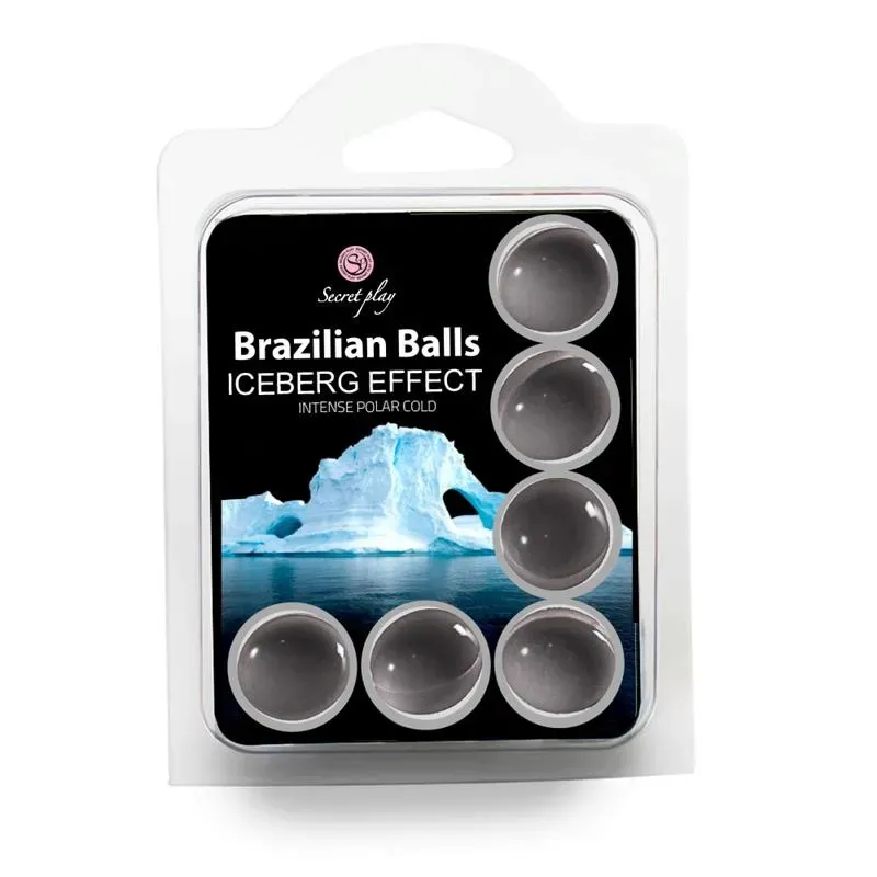 Set 6 Brazilian Balls Efecto Frio Iceberg – Aceites/Cremas de Masaje