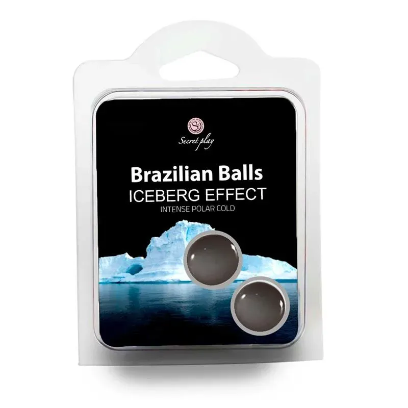 Set 2 Brazilian Balls Efecto Frio Iceberg – Aceites/Cremas de Masaje